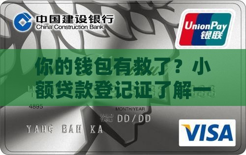 小额贷款登记证