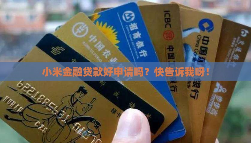 小米金融容易贷款吗
