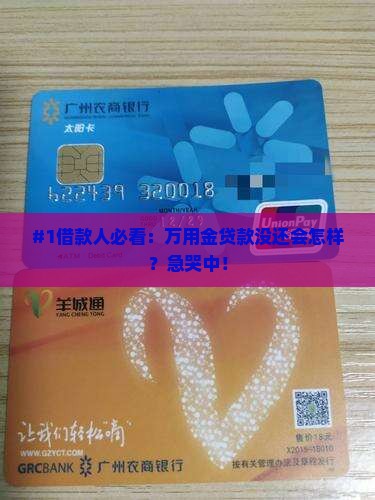 万用金贷款没还会怎样