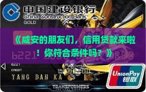 咸安信用贷款