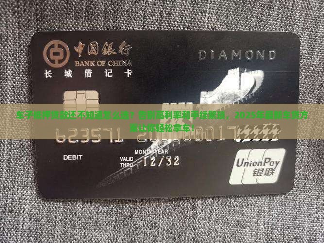 南海车贷车子抵押贷款