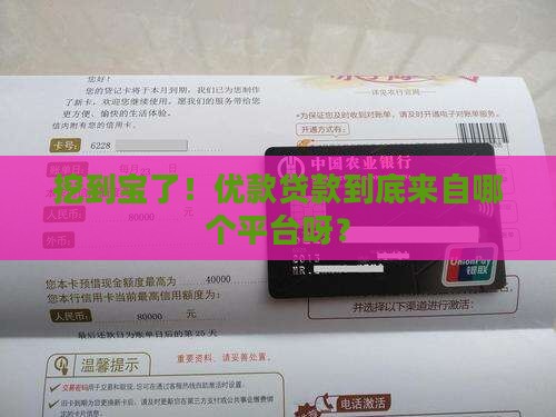 优款贷款是哪个平台的