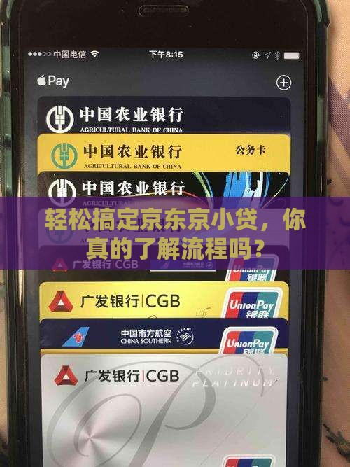 京东京小贷贷款流程