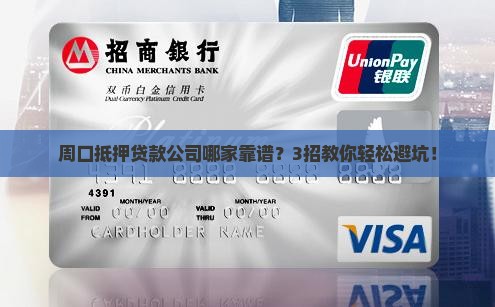 周口抵押贷款公司