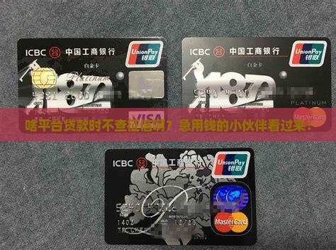 什么平台贷款不查