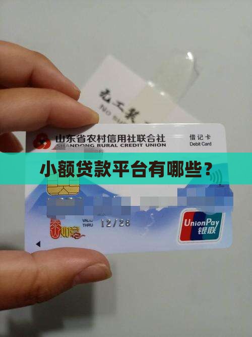 你们都用哪些小额贷款呢