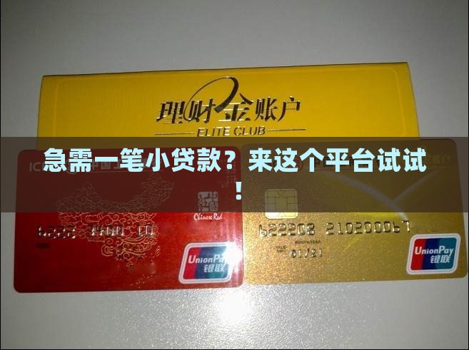 小贷款平台借钱