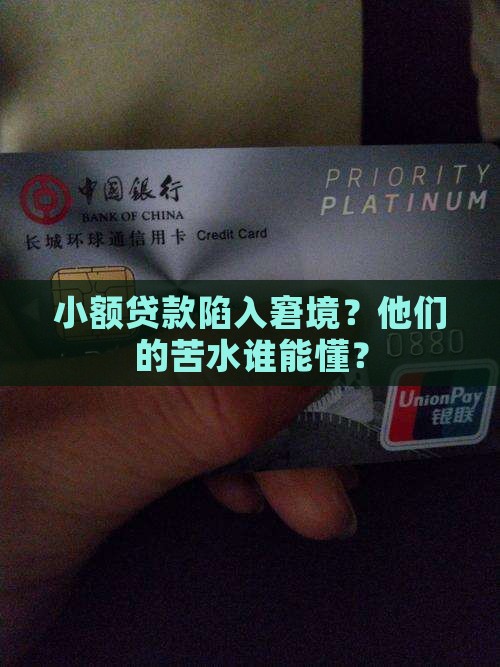小额贷款的困境有哪些