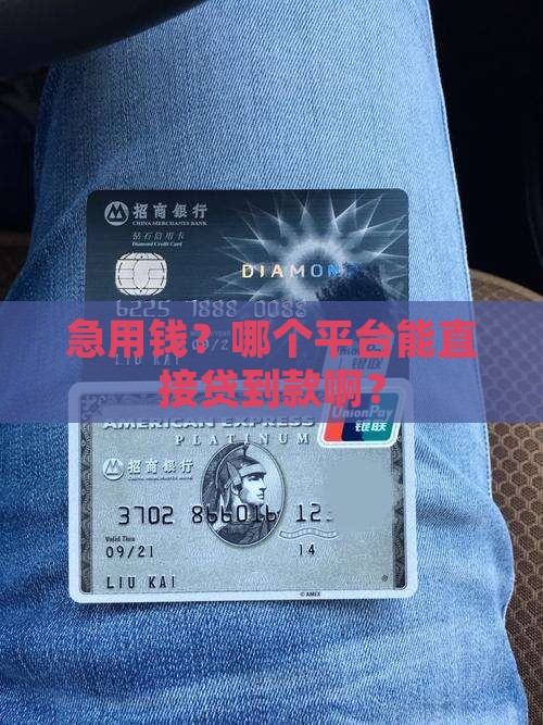 哪个平台能直接贷款 哪个平台能直接贷款