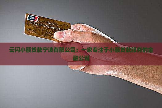 云闪小额贷款