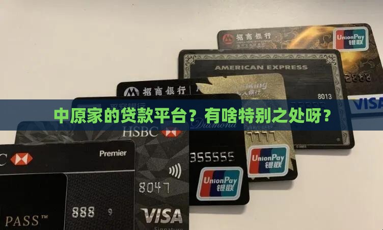 中原旗下的贷款平台