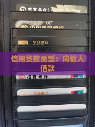 借别人信用贷款