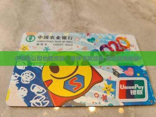 小的贸易公司能抵押贷款