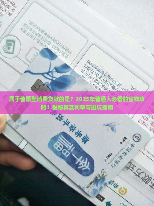 属于普惠型消费贷款的是