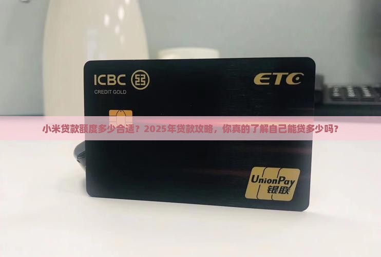 小米贷款额度多少合适