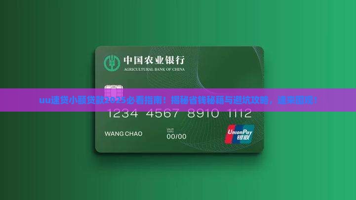 uu速贷小额贷款