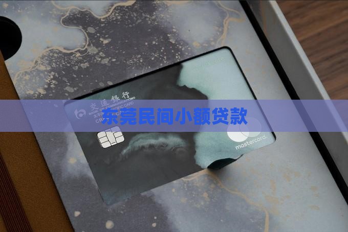 东莞民间小额贷款