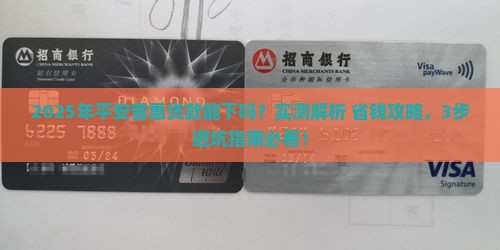 平安普惠贷款能下吗