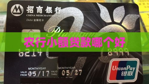 农行小额贷款哪个好