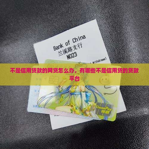 不是信用贷款的网贷怎么办
