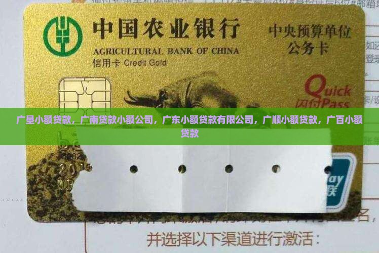 广垦小额贷款