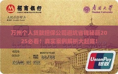 万州个人贷款担保公司