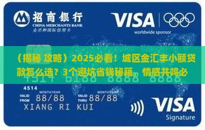 城区金汇丰小额贷款
