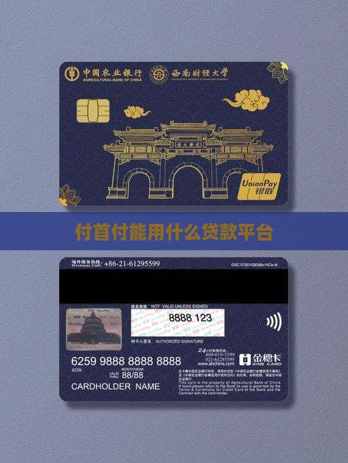 付首付能用什么贷款平台