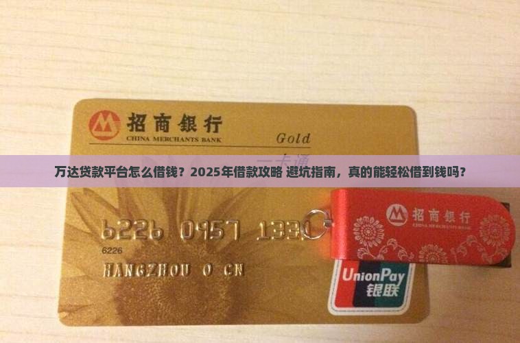 万达贷款平台怎么借钱