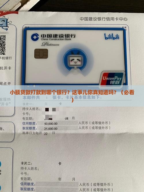 小额贷款打款到哪个银行