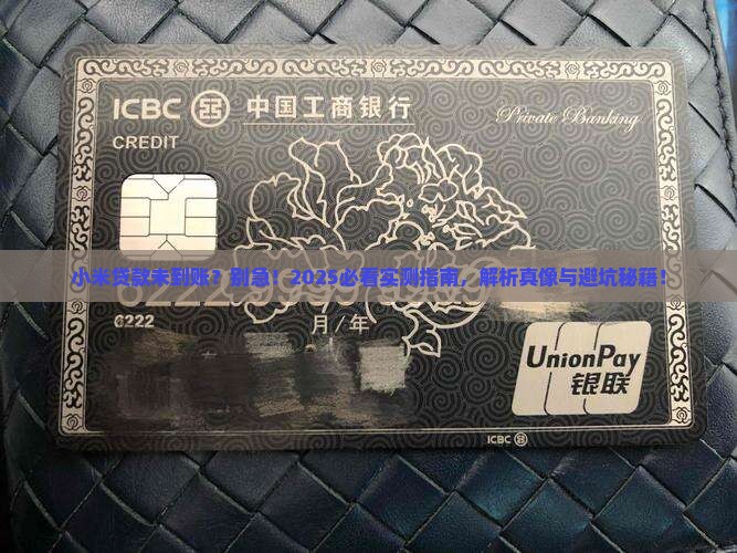 小米贷款显示未到账