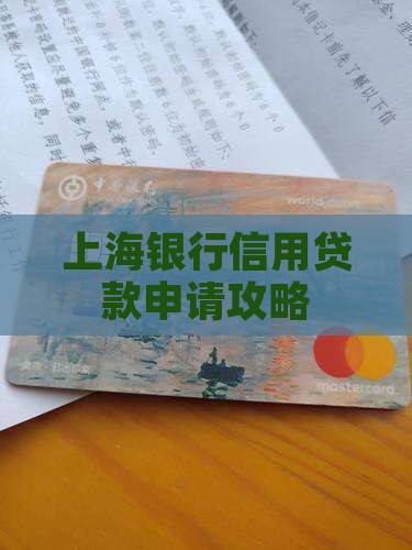 上海好做的银行信用贷款