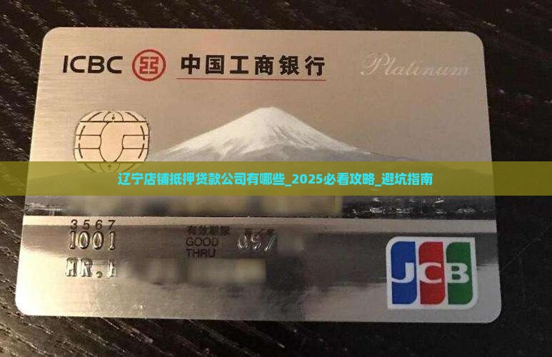 辽宁店铺抵押贷款公司有哪些