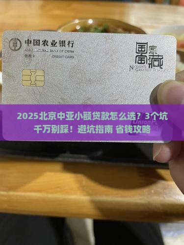 北京中亚小额贷款