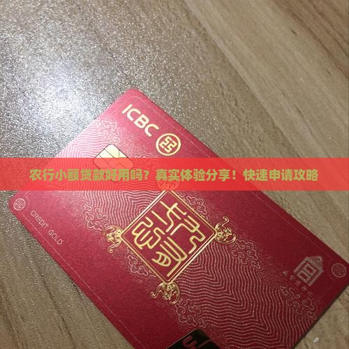 农行小额贷款好用吗
