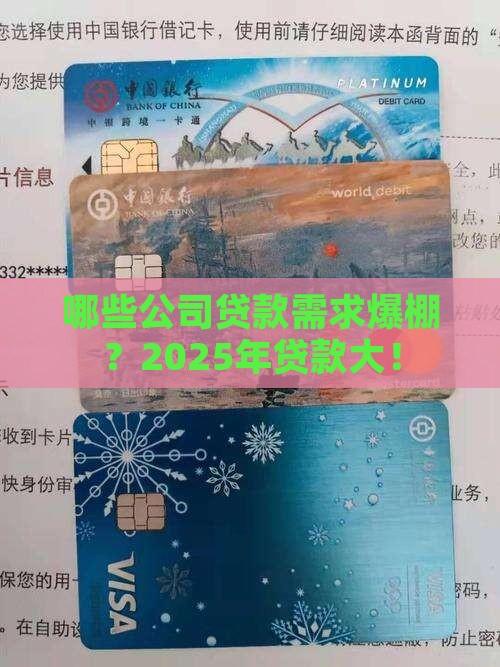 哪些公司需求贷款比较多