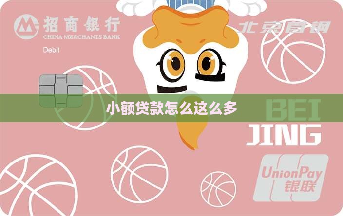 小额贷款怎么这么多