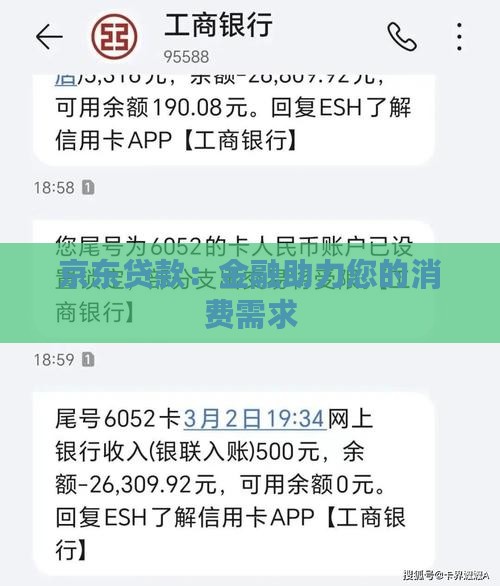 京东贷款：金融助力您的消费需求