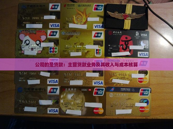 公司的是贷款：主营贷款业务及其收入与成本核算