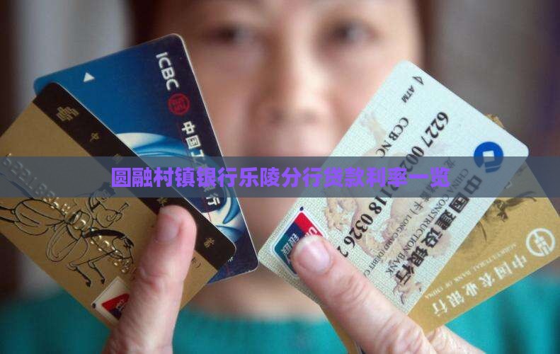 圆融村镇银行乐陵分行贷款利率一览
