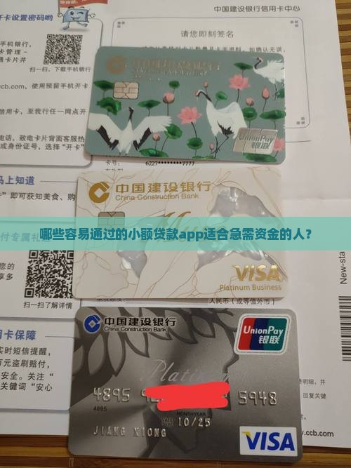 哪些容易通过的小额贷款app适合急需资金的人？