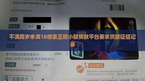 不满18贷款平台小额 不满18贷款平台小额