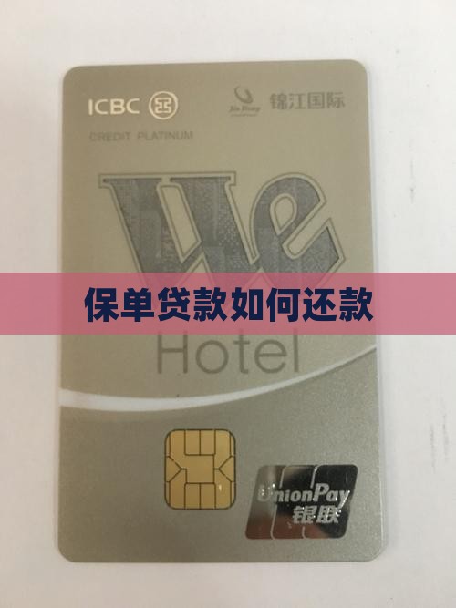 保单信用贷款还款