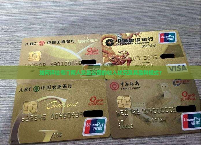 专门帮人贷款的公司收入