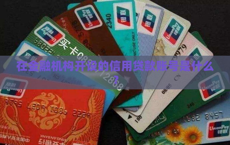 信用贷的贷款账号是什么