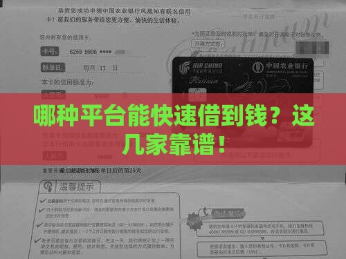什么平台贷款放贷