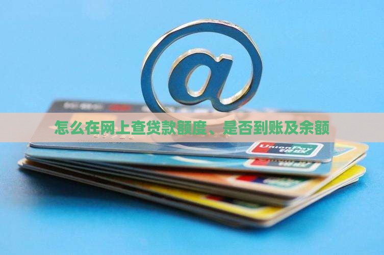 怎么在网上查贷款额度