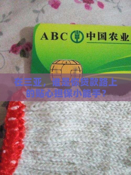 三亚个人贷款担保公司