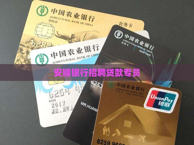 安顺银行贷款专员