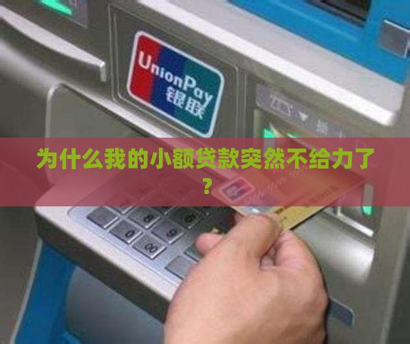 小额贷款不能用